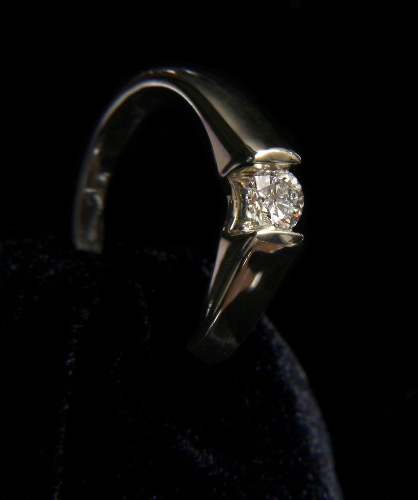 Diamond jewelry, detail