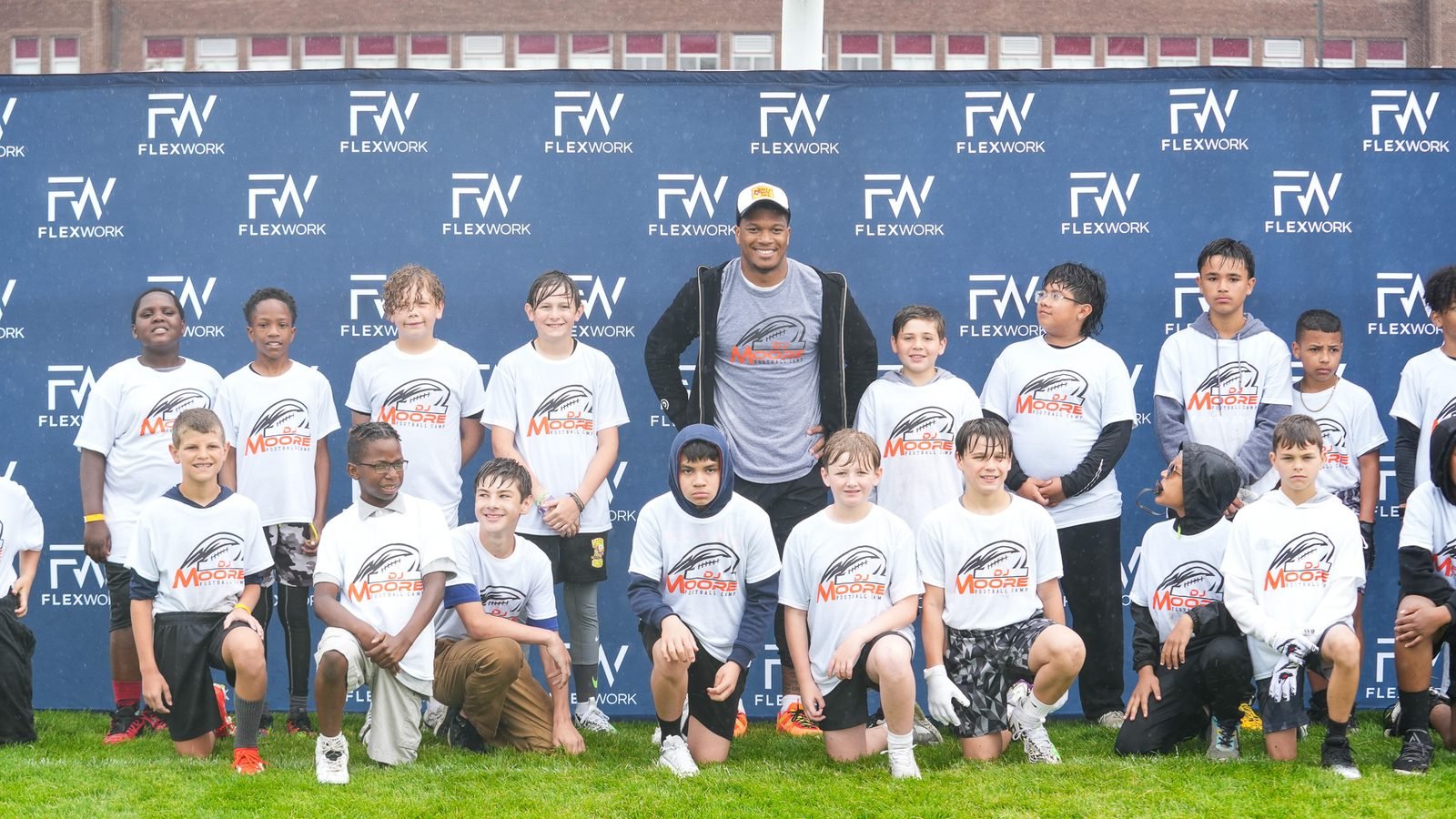 Chicago Bears DJ Moore Football Camp