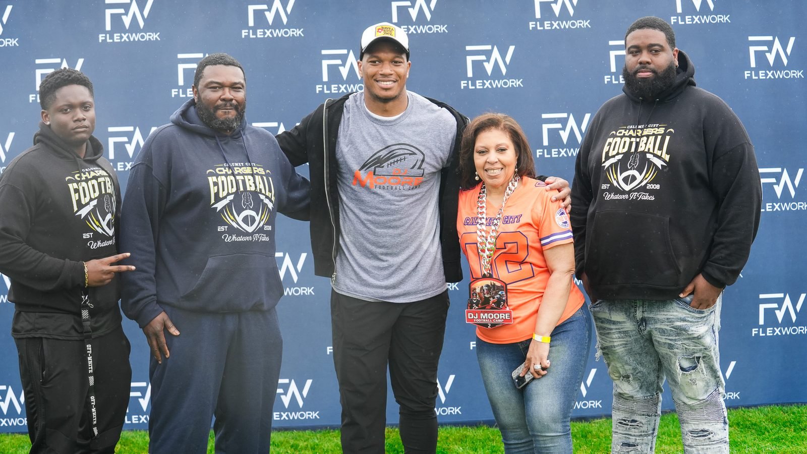 Chicago Bears DJ Moore Football Camp